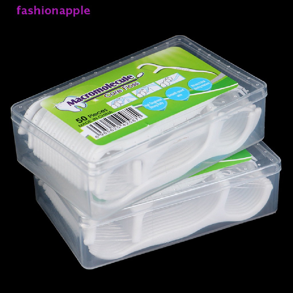 Set 50 Tăm Chỉ Nha Khoa Vệ Sinh Răng Miệng