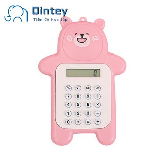 ✍máy tính mini gấu bỏ túi dễ thương