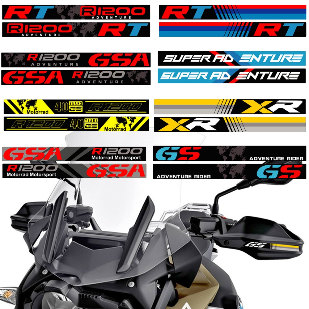 Đề Can Phản Quang Dán Tay Lái Xe Mô Tô BMW R1200 / 1250GS Adv RT XR f900xr F850 / 750 / 650GS g310gs Adventure