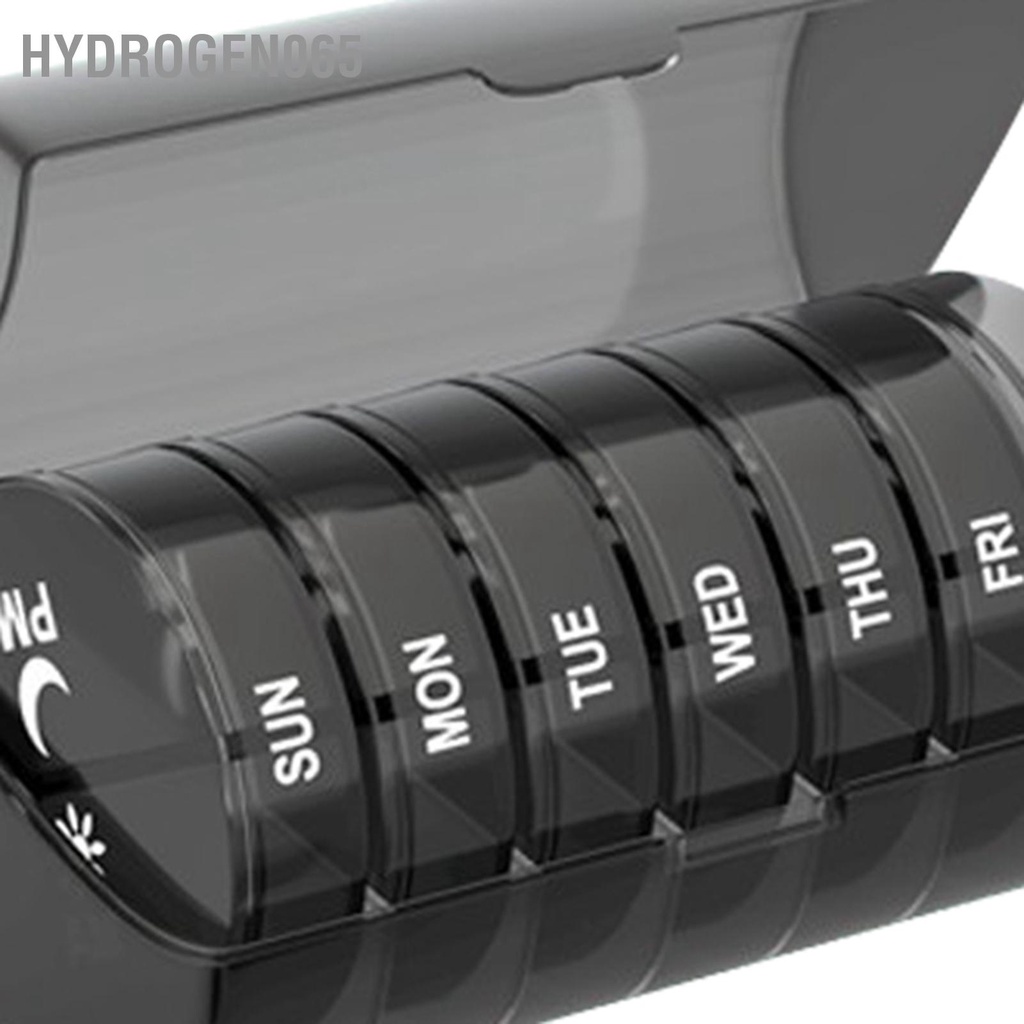 Hydrogen065 Hộp đựng thuốc không thấm nước 14 Lưới di động cho gia đình ngoài trời