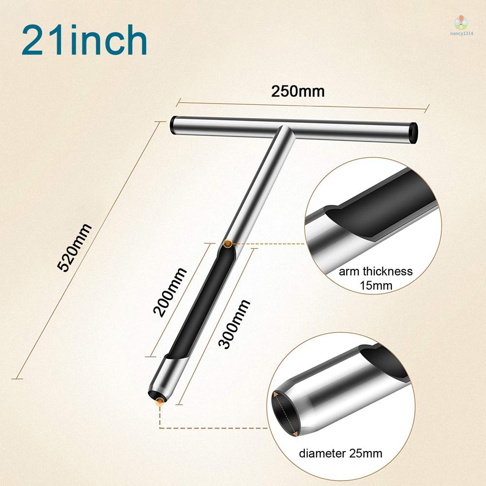 Dụng Cụ Tạo Mẫu Đất Trồng Cây Cầm Tay 21 Inch Bằng Thép Không Gỉ