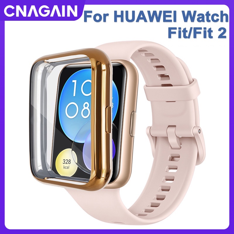 Khung TPU Bảo Vệ Màn Hình Tròn Cho Đồng Hồ Thông Minh Huawei watch fit / fit 2