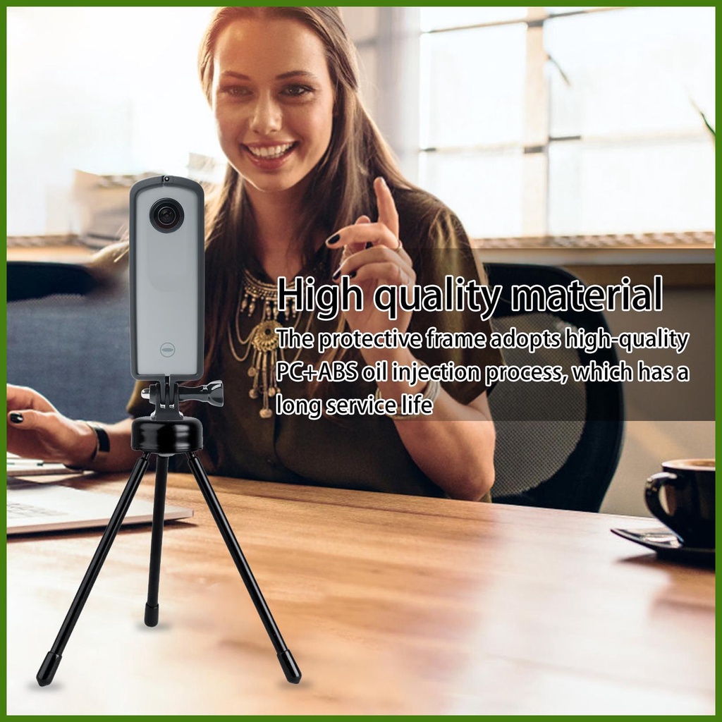 Khung Bảo Vệ Máy Ảnh 1 / 4 Inch Chống Rơi Cho Ricoh Theta SC2