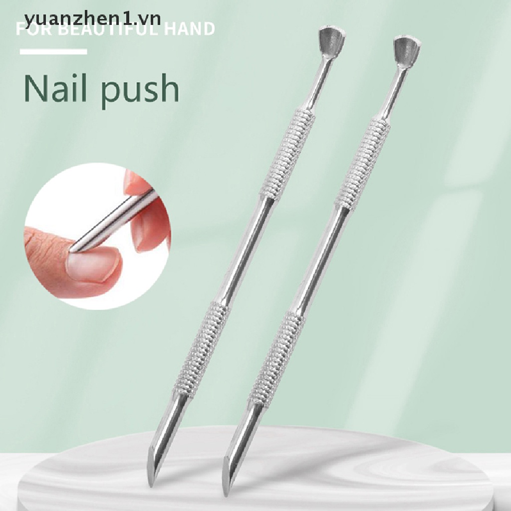 Dụng Cụ Hai Đầu Bằng Thép Không Gỉ Dùng Làm Móng Nghệ Thuật