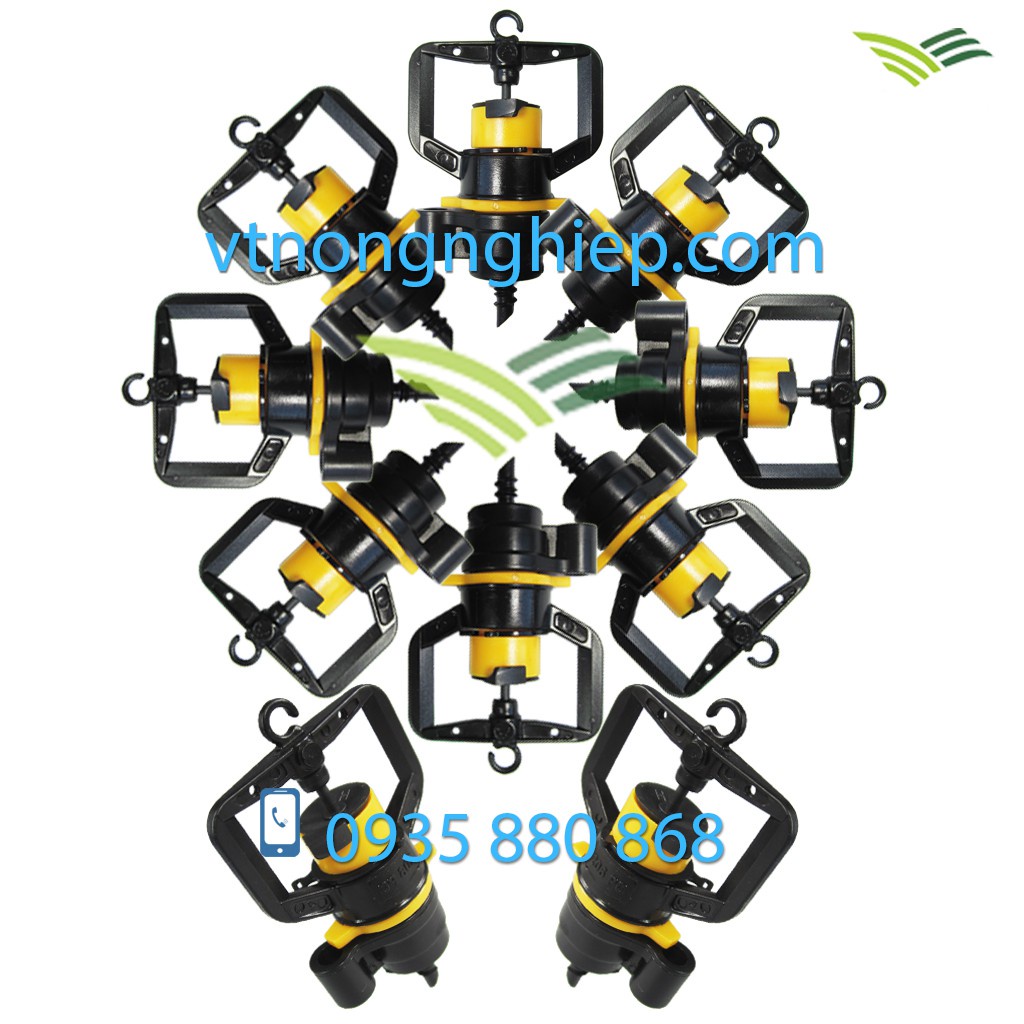 10 béc tưới bù áp 62L AQ206PC (có bảo hành được kiểm tra hàng )