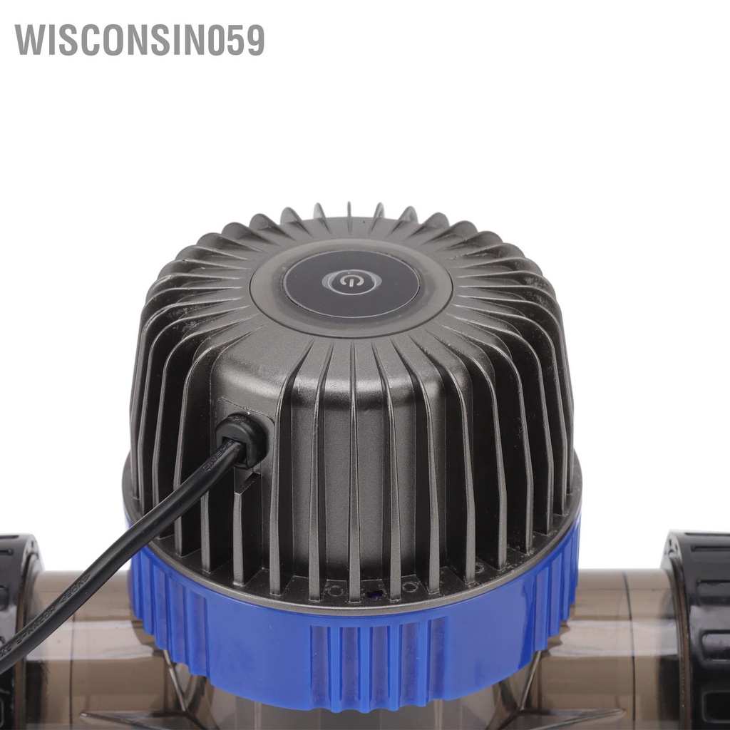 Wisconsin059 Hệ thống muối bể bơi 2 bánh răng Tế bào tạo clo điều khiển thông minh cho SPA 100‑240V