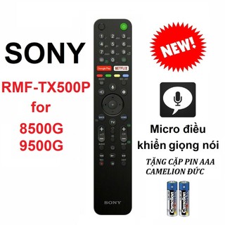 Remote điều khiển tivi sony smart rmf-tx500p - hàng xịn - model 2019 - micro điều khiển giọng nói