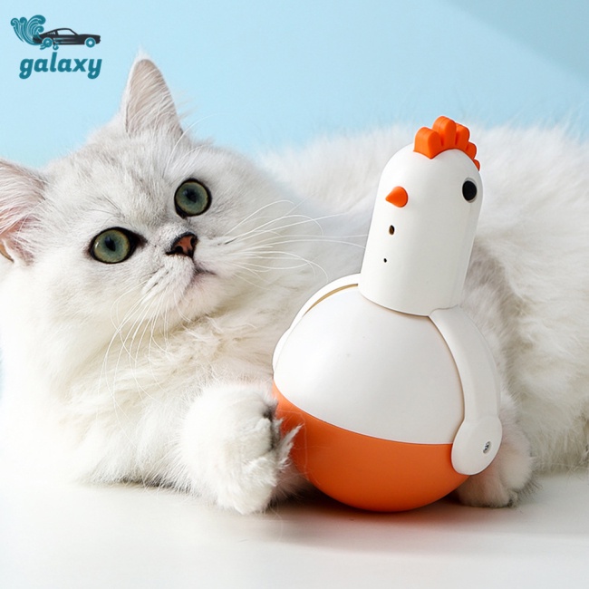 Galaxy Đồ Chơi Cho Mèo Hình Gà Con 360 Độ Phát Ra Âm Thanh