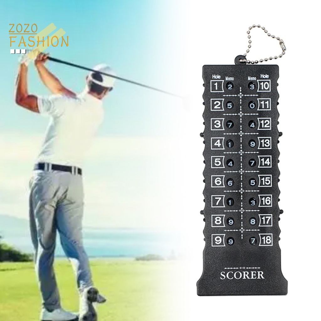 Thẻ Ghi Điểm Chơi Golf 18 Lỗ Chống Thời Tiết Có Thể Tái Sử Dụng