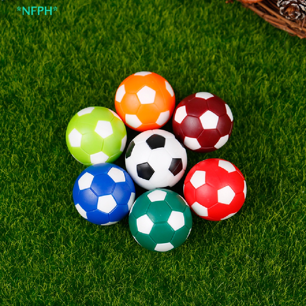 Bộ 2 Quả Bóng Đá 36mm Fussball Bằng Nhựa Trong Suốt Kích Thước 2021 Mới