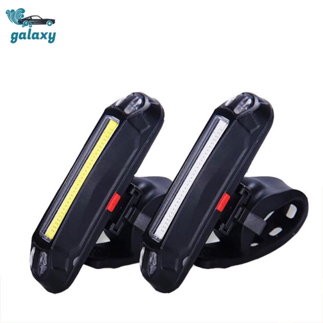 Galaxy Đèn LED Siêu Sáng Gắn Đuôi Xe Đạp Có Thể Sạc Lại Bằng Cổng USB