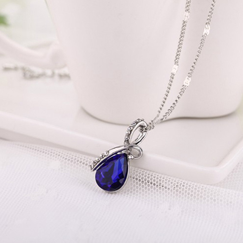 Vòng cổ Hợp Kim Trang Trí Trái Tim Đính Đá Dễ Thương Cho Nữ