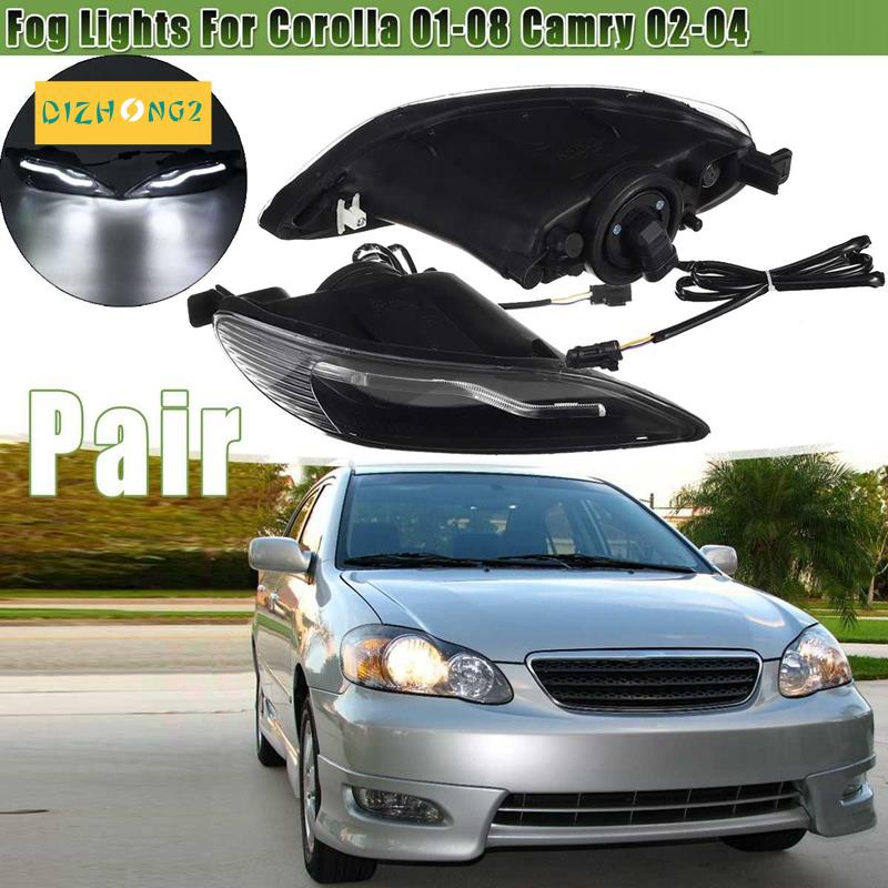 Đèn Pha LED Chống Sương Mù Cho Xe Hơi Toyota Corolla 2001 2002 2003 2004 2005 2006 2007 2008 for Camry 2002 2003 2004