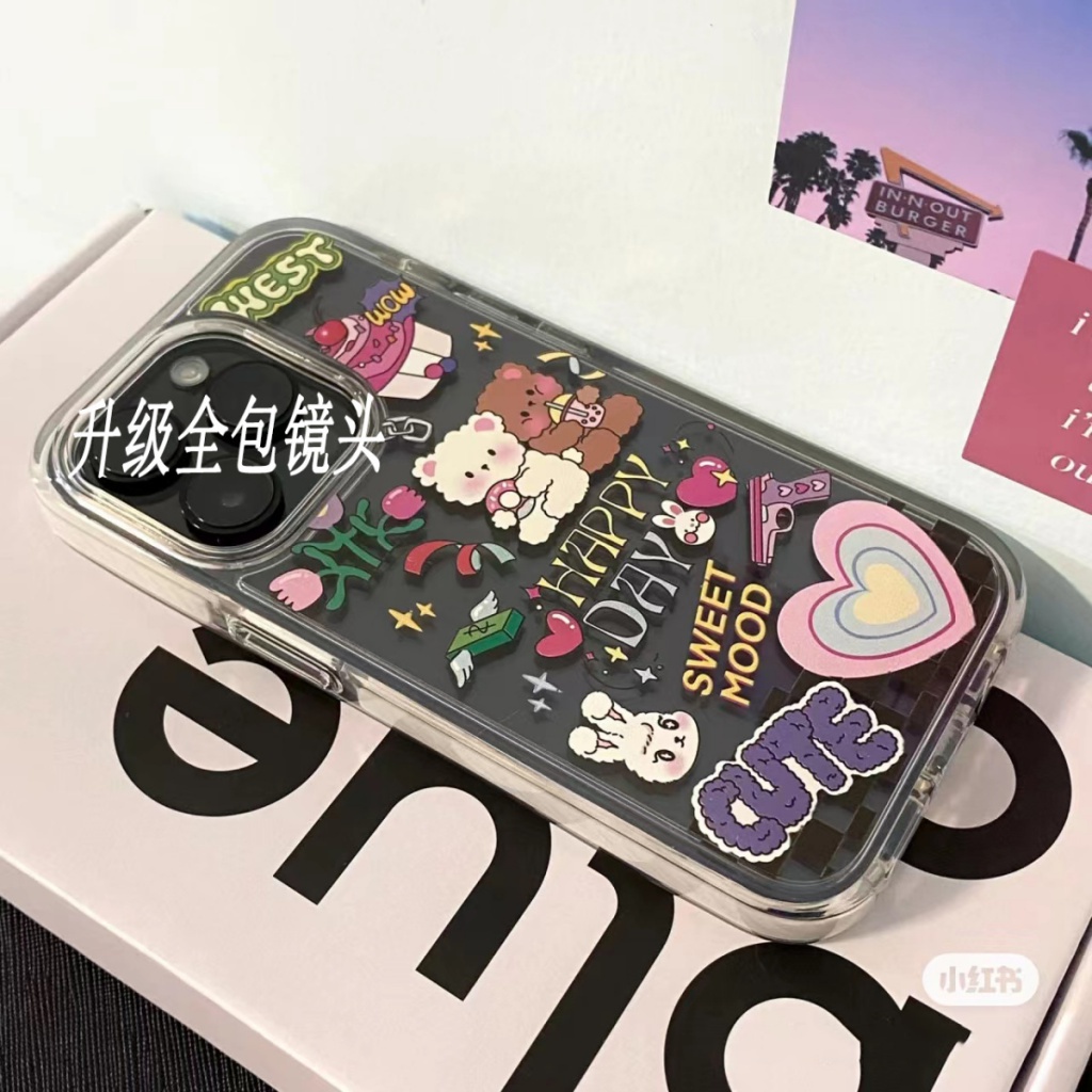 ✅Ốp Điện Thoại Mềm Trong Suốt Chống Sốc Dim Sum 1213 / xr Cho Apple Iphone 8P11 Xsmax 14Promax