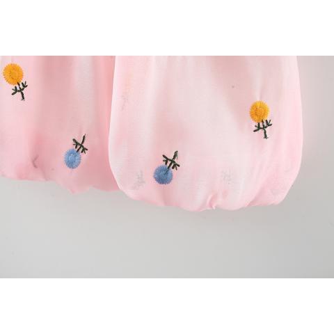 Đầm Công Chúa Hai Dây Ngọt Ngào Cho Bé Gái 1-2 Tuổi