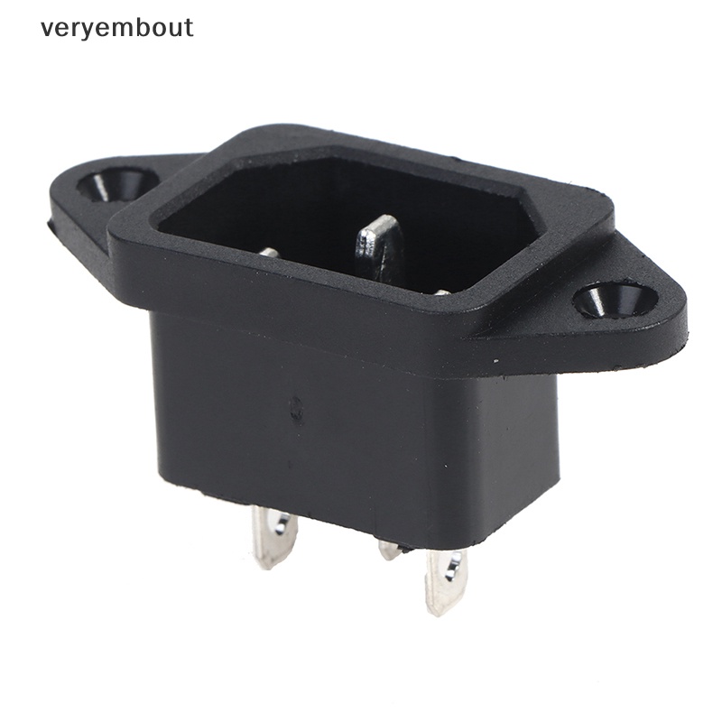 Ổ CắM NguồN ĐiệN ut AC-04 250V 10A 3-pin Cho Xe Hơi / MáY TíNh