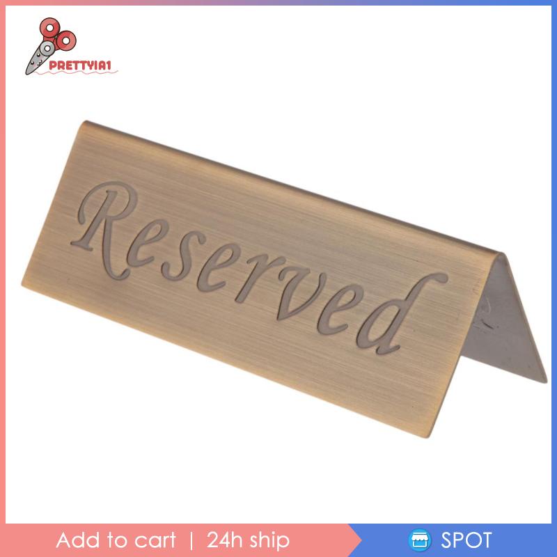 Giá Đỡ Bảng Tên Bằng Thép Không Gỉ Prettyia1