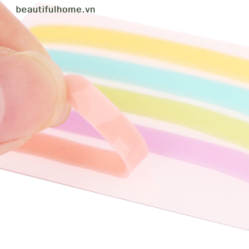 Bộ 5 Cặp Đệm Silicone Uốn Cong Lông Mi