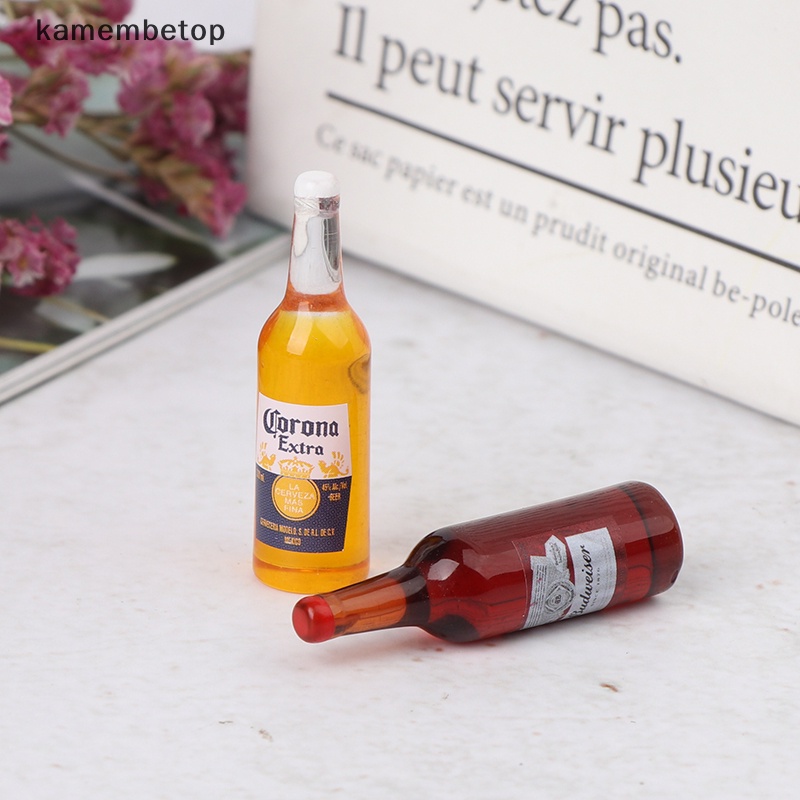 Set 10 Chai Rượu Mini Tỉ Lệ 1 / 12 Cho Bé Chơi Đồ Hàng