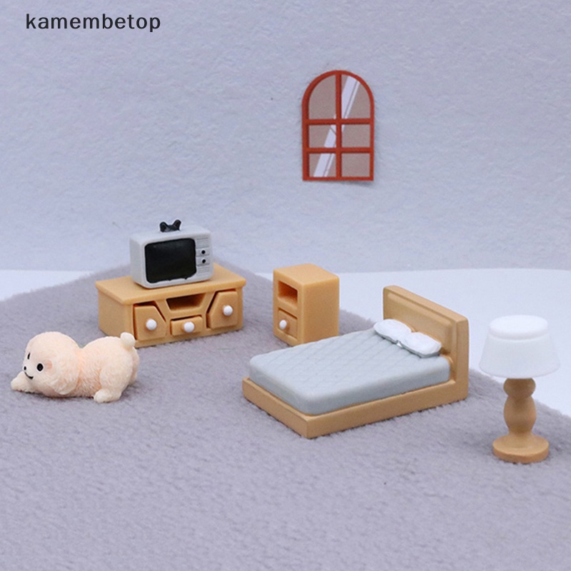 Mô Hình Bàn Ghế Sofa Mini Trang Trí Nhà Búp Bê DIY