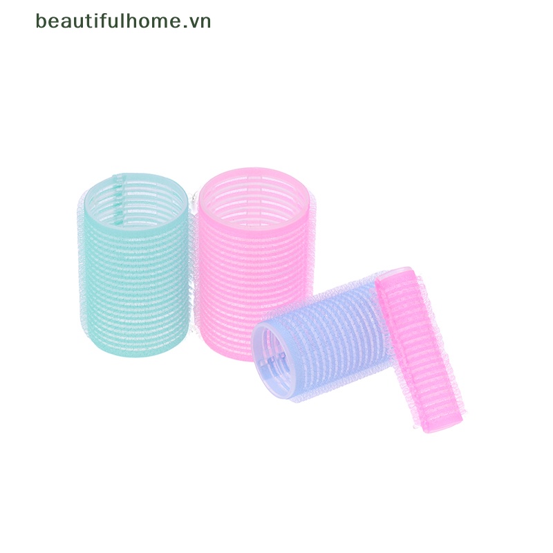 Set 6 Lô Uốn Tóc Tự Dính Nhiều Kích Thước Khác Nhau DIY