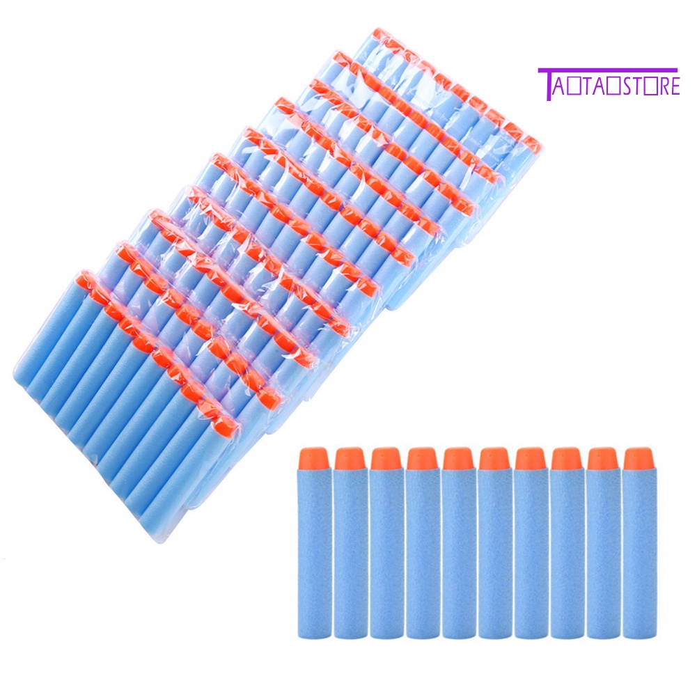 Set 100 Viên Đạn Bằng EVA Đầu Tròn 7.2cm Chuyên Dụng Cho Phi Tiêu N-strike