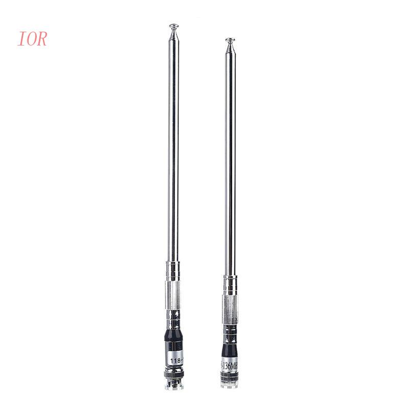 Ăng Ten Thu Sóng Radio Đa Năng 1M Whip 118Mhz-136MHz Thay Thế Chuyên Dụng Cho Thiết Bị Thu Tín Hiệu Không Khí SMA B