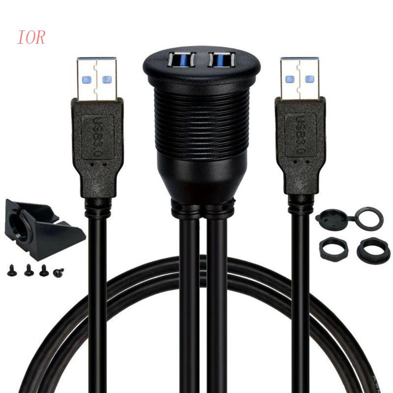 Dây Cáp Nối Dài Chuyển Đổi Đầu Cắm USB 3.0 Sang Cổng Cắm USB 3.0 Cho Xe Tải / Xe Hơi