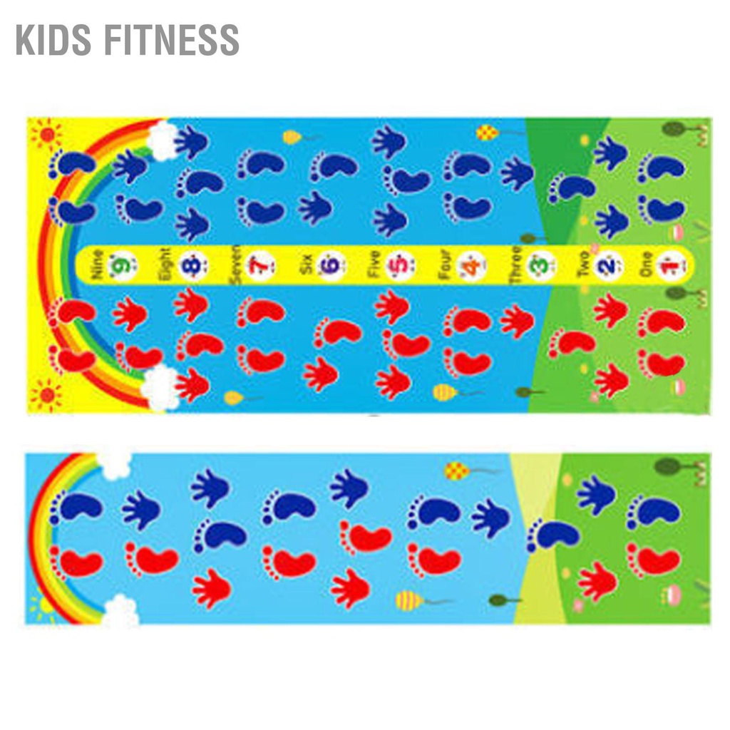 Kids Fitness Thảm Tập Bò Cho Trẻ Em Trò Chơi Chống Thấm Vải Gia Đình