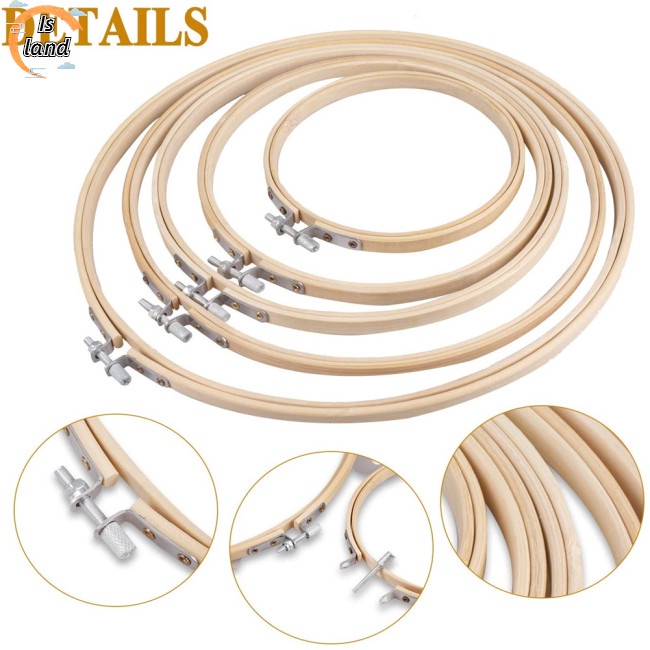 Vòng Tre Tròn Dùng Thêu Tranh Chữ Thập Nghệ Thuật Diy