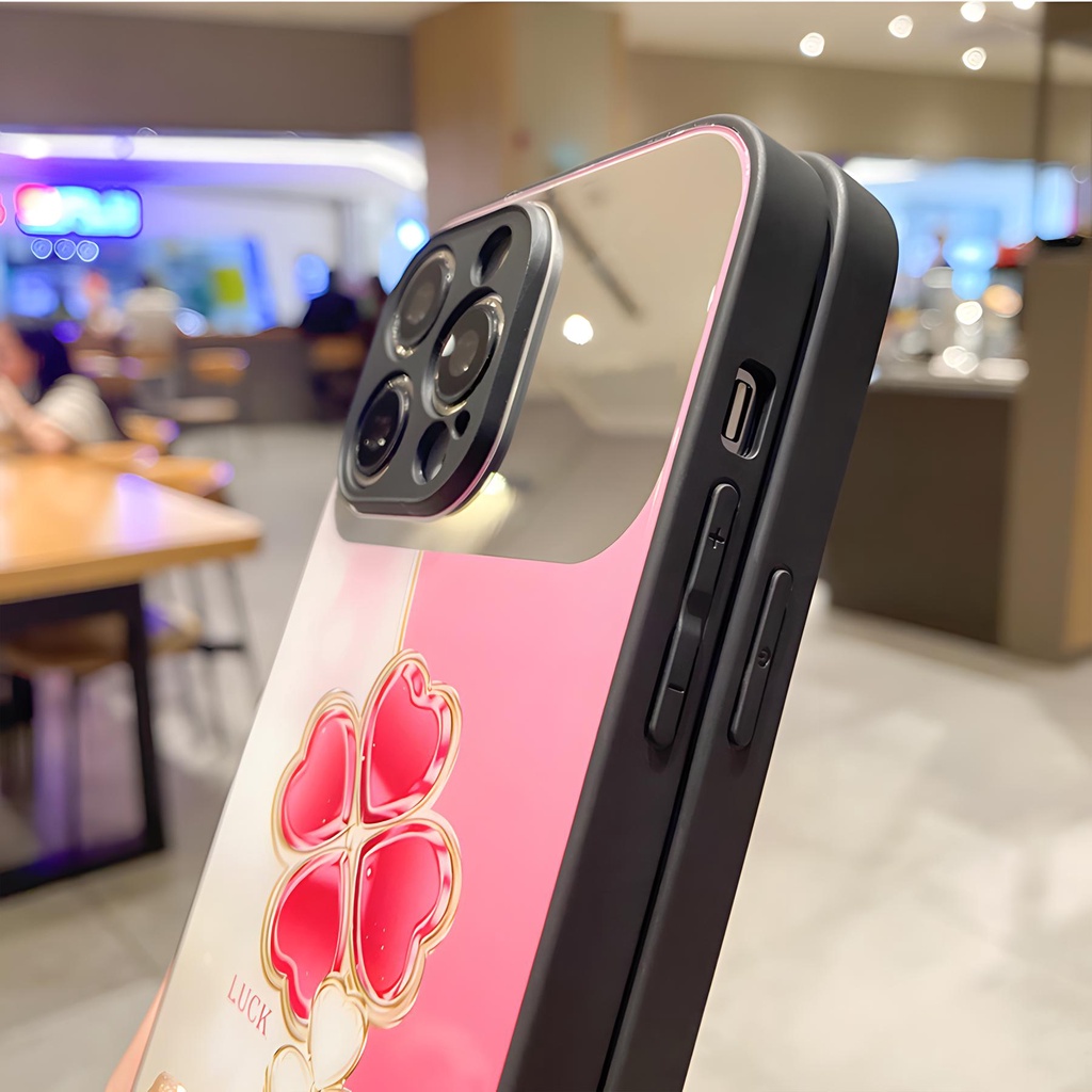 Ốp Điện Thoại Silicon Dẻo Chống Sốc In Họa Tiết Hoa Cho iPhone 11 12 13 14 PRO MAX XR XS 7 8 Plus