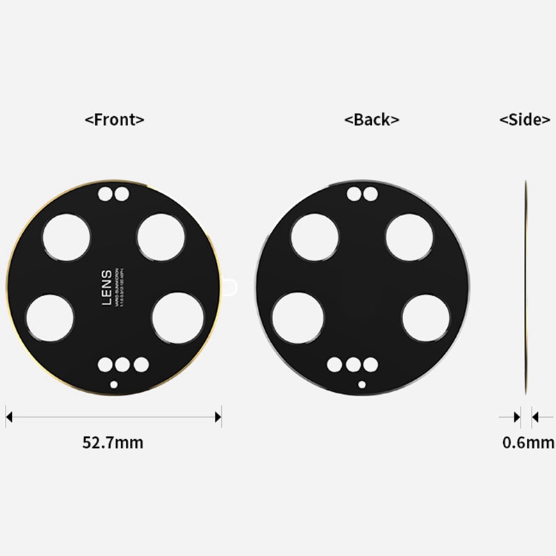 Miếng Dán Bảo Vệ Camera Sau Bằng Kim Loại Cho Xiaomi 13 ultra 13ultra MI13 ultra 2023