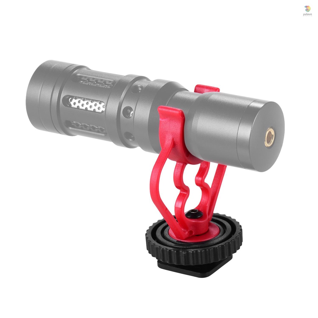 Bộ 2 Giá Đỡ Micro Bằng Nhựa ABS Màu Đen / Đỏ Thông Dụng Tiện Lợi