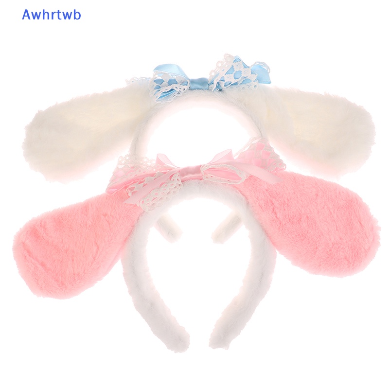 Băng Đô Cài Tóc Hình Chú Chó Hoạt Hình Bằng Lông Nhung Dễ Thương Xinh Xắn Mới