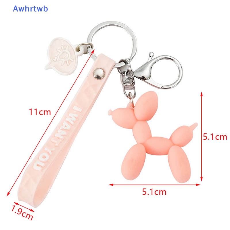 Awhrtwb Móc Khóa Điện Thoại Di Động Hình Chú Chó Bong Bóng Nổi Thời Trang Sáng Tạo Vui Nhộn Mới