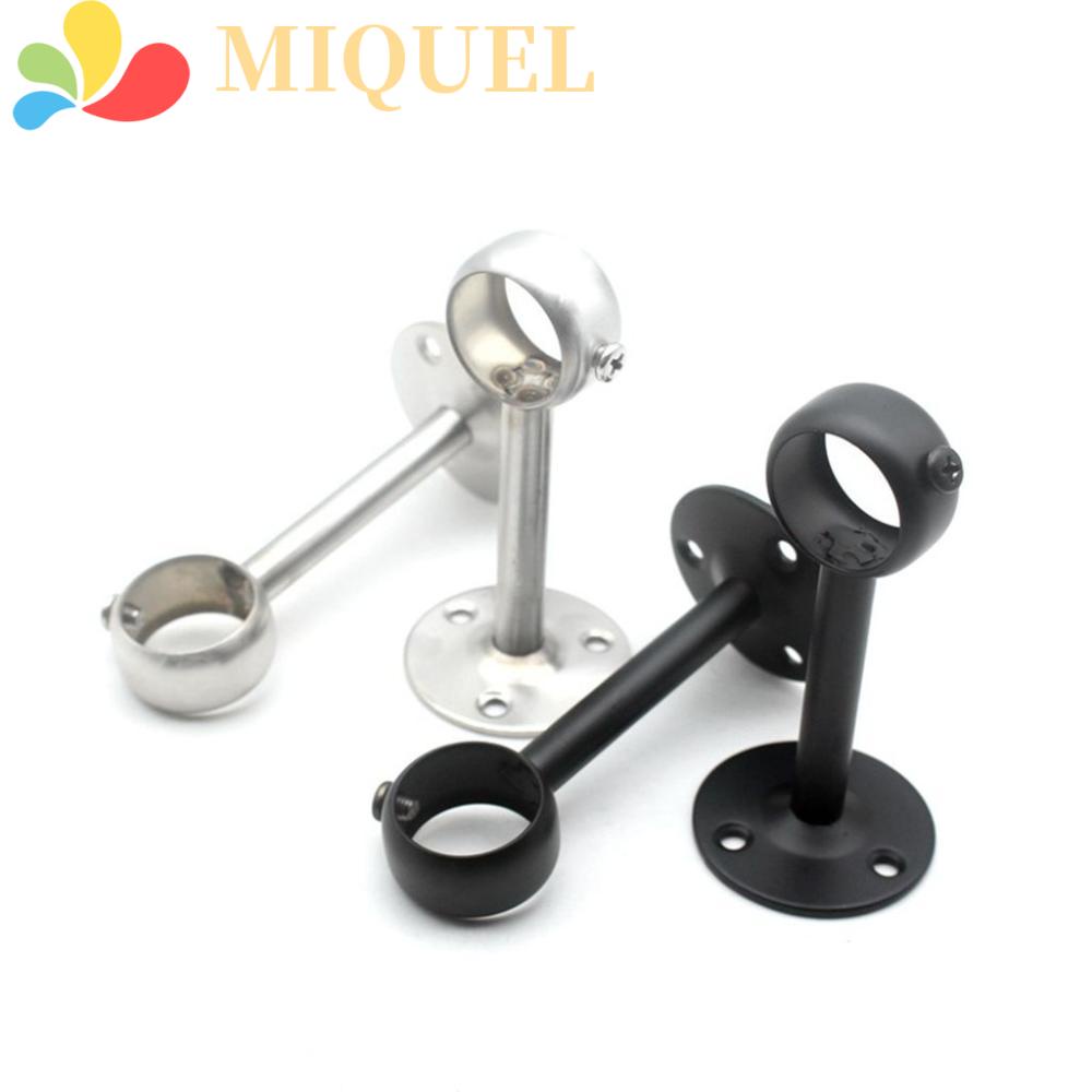 1 Bộ Thanh Treo Rèm Cửa Bằng Thép Không Gỉ Kèm Đinh Gắn Tiện Dụng