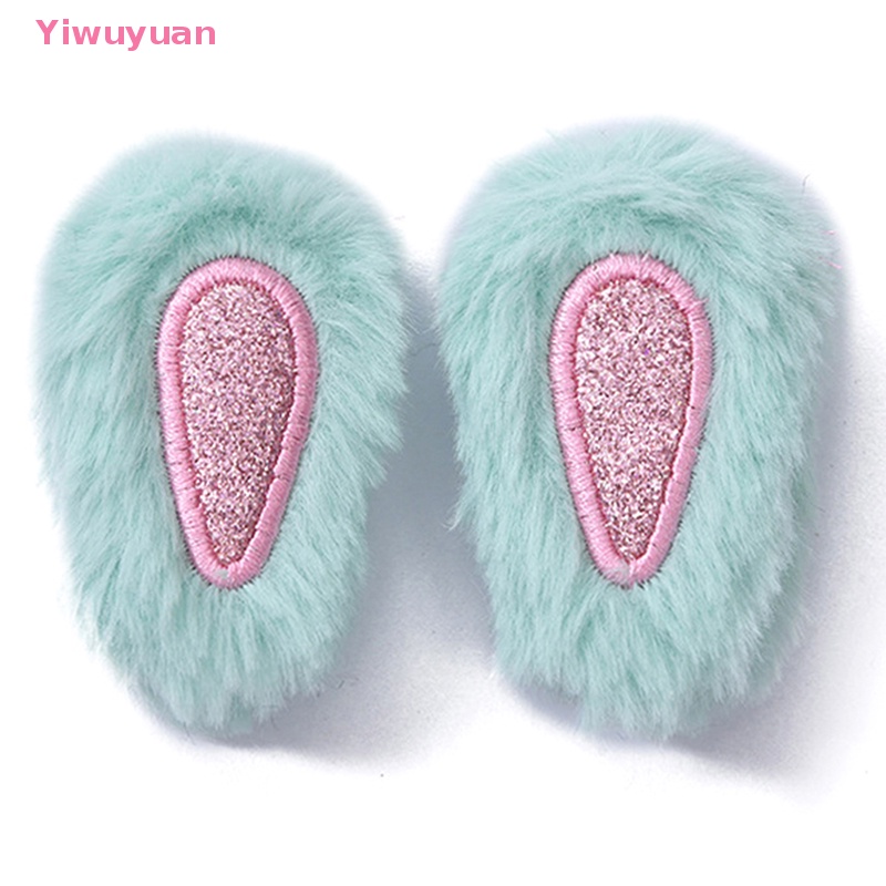 2 Băng Đô Tai Thỏ Bông Hoạt Hình Đáng Yêu Cho Bé Gái Mới