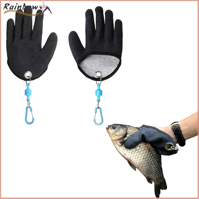 Găng Tay Câu Cá Mùa Đông Chống Trượt Chống Nước Có Nam Châm Tháo Gỡ Dễ Dàng