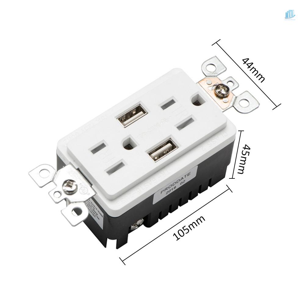Ổ Cắm Sạc Hai Cổng USB (s2mwvn) TR-BAS15-2USB 15A