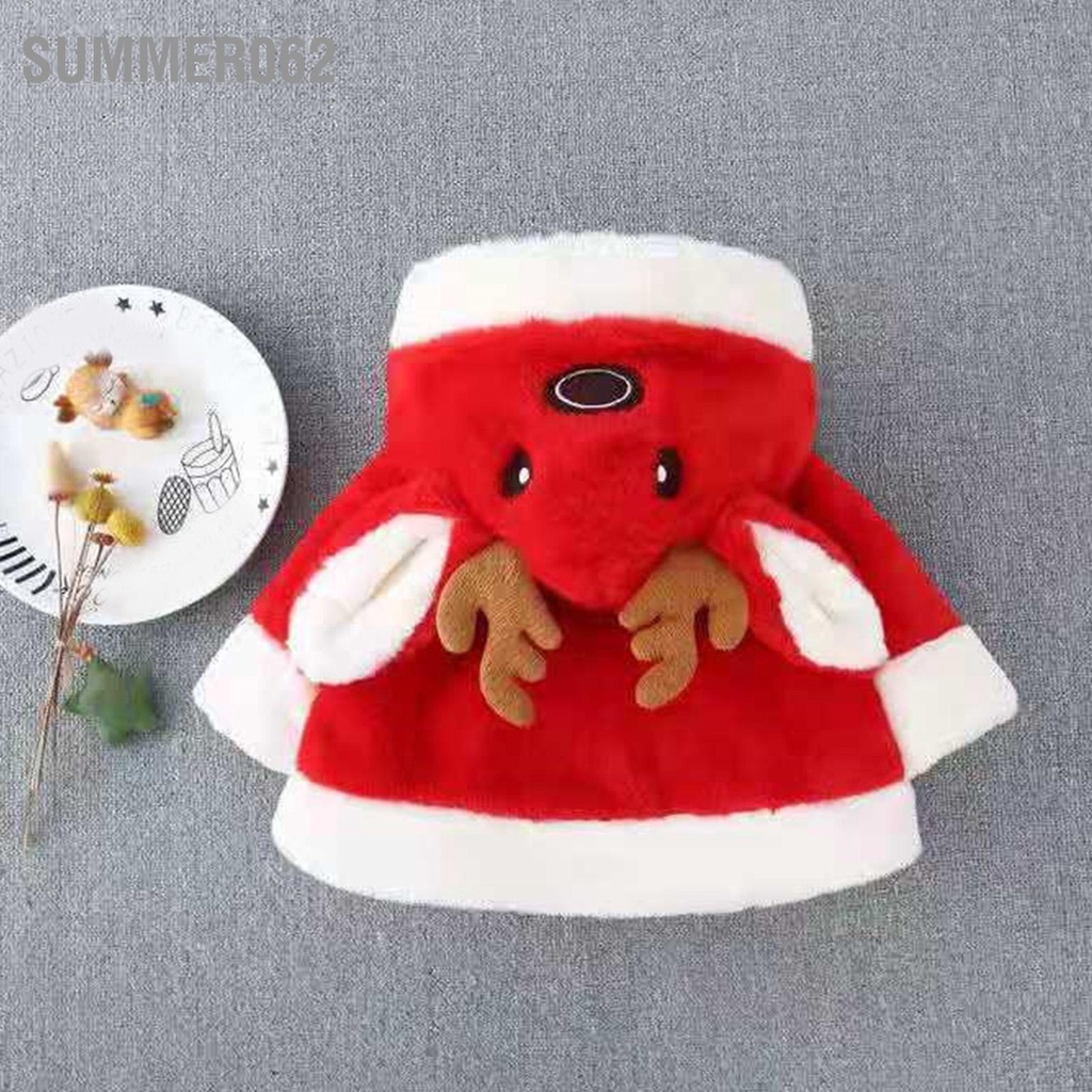 Summer062 Áo Choàng Cho Bé Mềm Mại Thoải Mái Dày Dặn Tinh Tế Đẹp Trẻ Sơ Sinh Có Mũ Mùa Đông