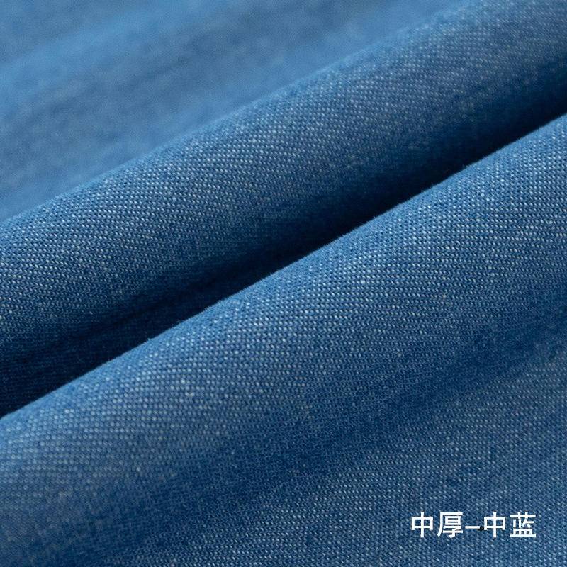 1 Tấm Vải Denim Cotton Nguyên Chất 140 * 100CM