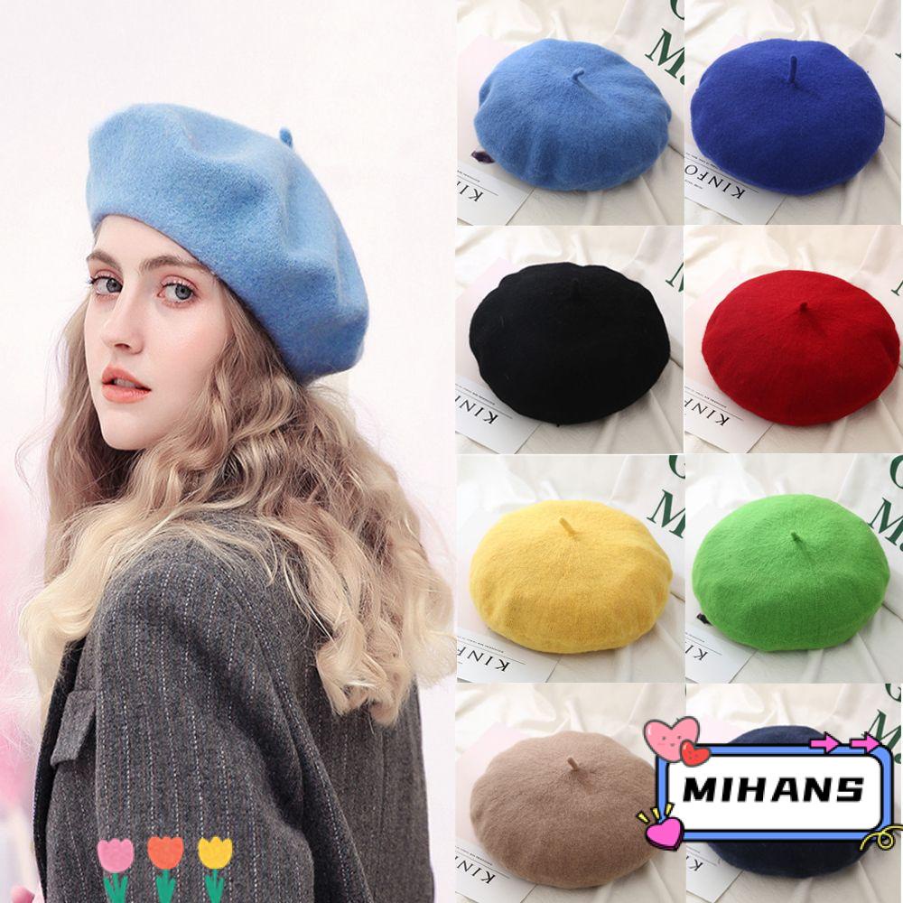 Mũ Beret Len Phong Cách Thời Trang Pháp Dành Cho Nữ