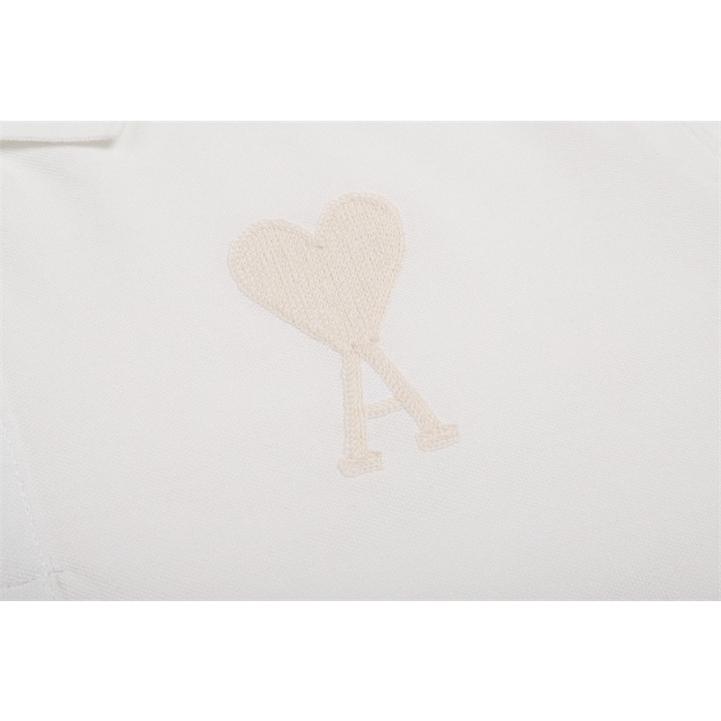 Áo Thun polo Họa Tiết Thêu A-M-I88-Classic Thời Trang Cho Nam Và Nữ