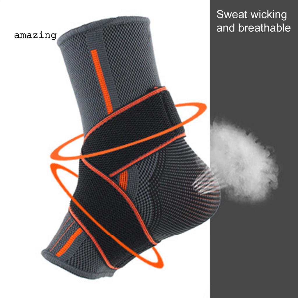 Đai Quấn Mắt Cá Chân Giảm Đau Thấm Hút Mồ Hôi Thoải Mái Hỗ Trợ Mắt Cá Chân