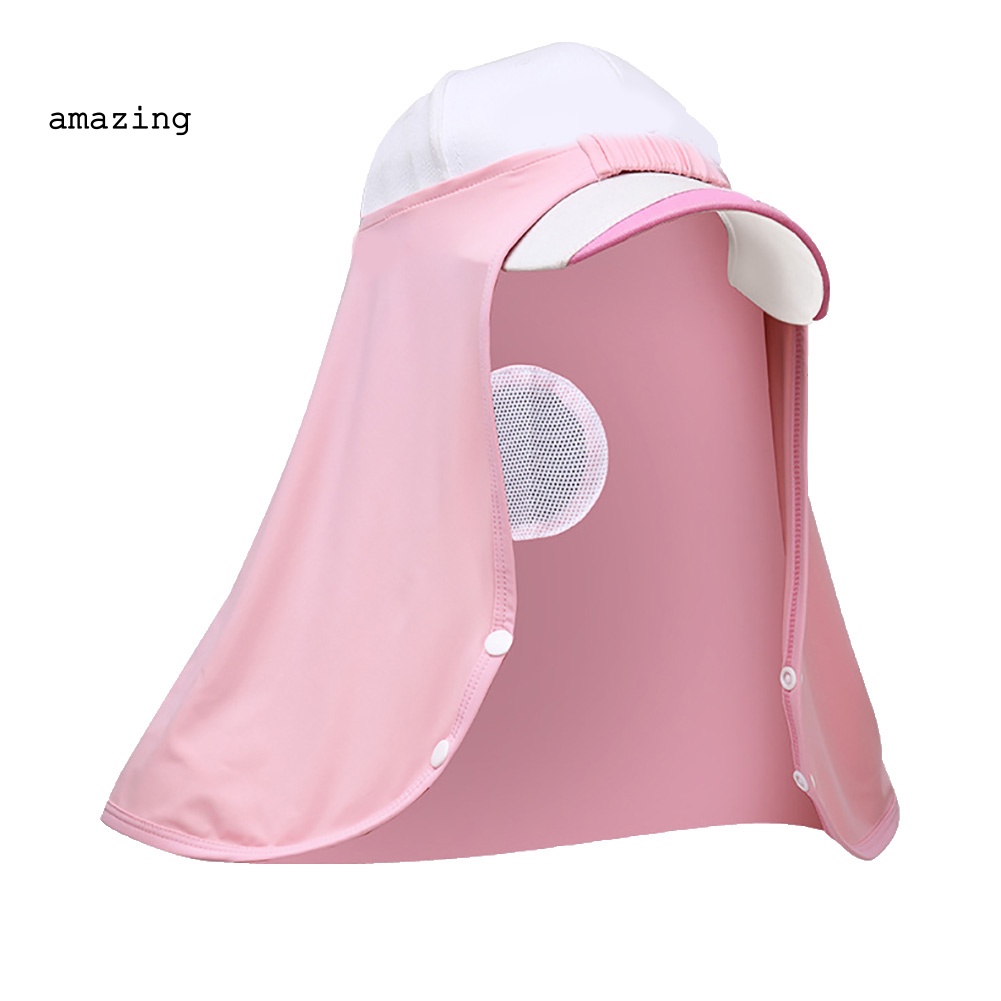 Khăn Che Mặt Và Cổ Chống Tia UV Thoáng Khí Thời Trang Mùa Hè Dành Cho Nam Nữ