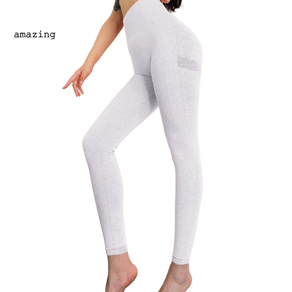 Quần Skinny Lưng Cao Nâng Hông Tập Yoga Chạy Bộ Cho Nữ