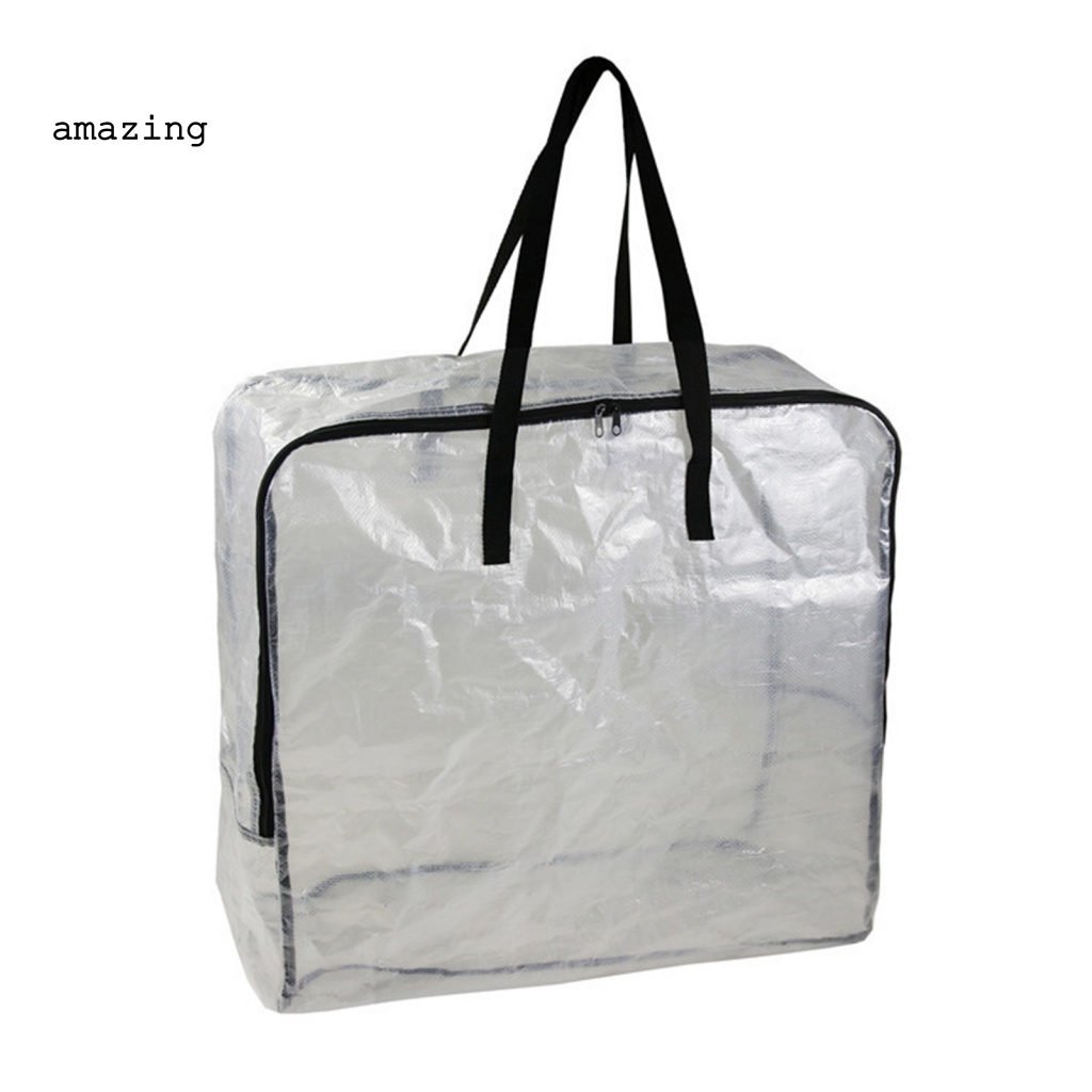 Túi Đựng Đồ Dùng Trong Suốt Có Tay Cầm Tiện Dụng Mang Theo Du Lịch