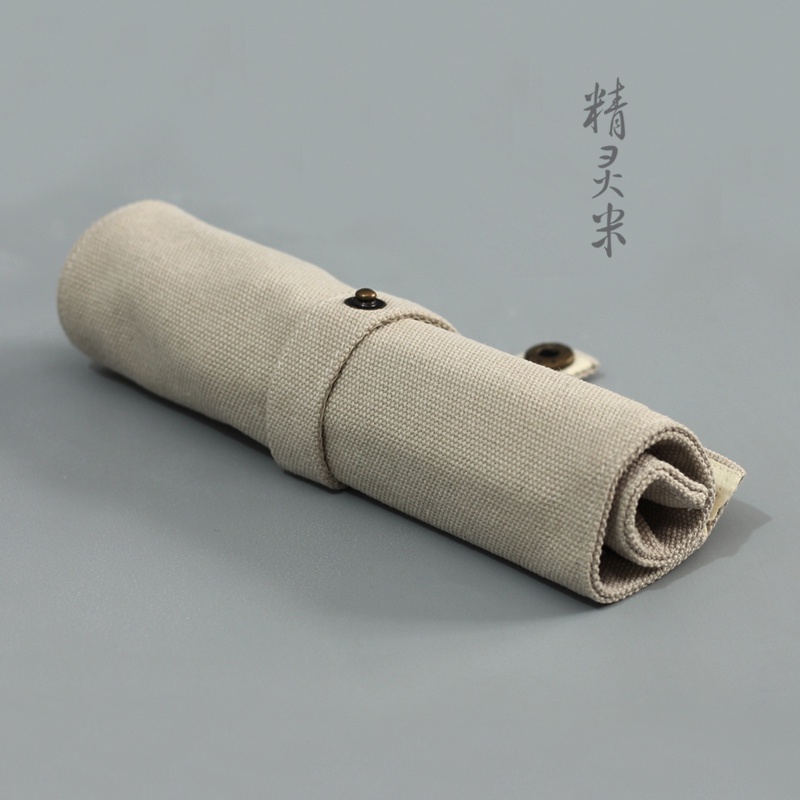 Túi Đựng Bút Bằng Vải Canvas Phong Cách Trung Hoa Retro