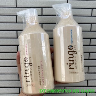 Dầu gội và hoàn hình Ringo phục hồi tóc 750mlx2