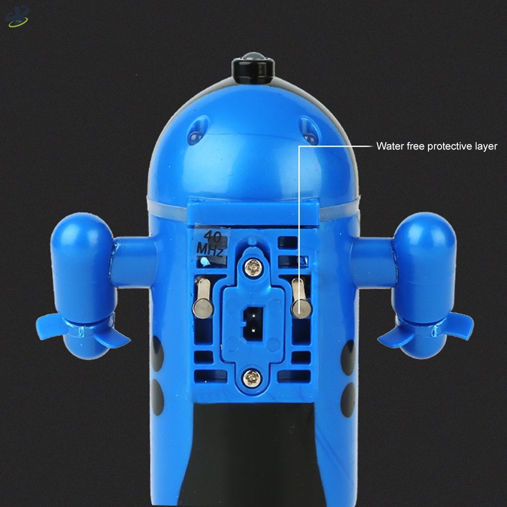 Tàu Ngầm Đồ Chơi mini Điều Khiển Từ Xa Có Đèn Cho Bé